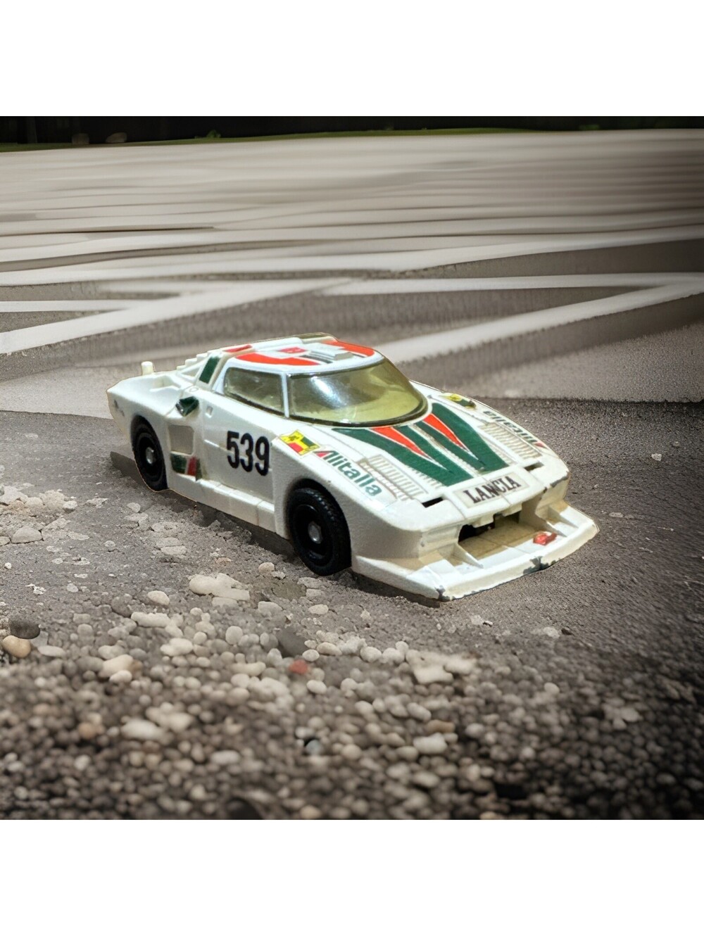 Vintage 1982 G1 Takara Diaclone Car Lancia Stratos Turbo Wheeljack Transformer